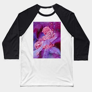 Sarah's Purple Peonies Baseball T-Shirt